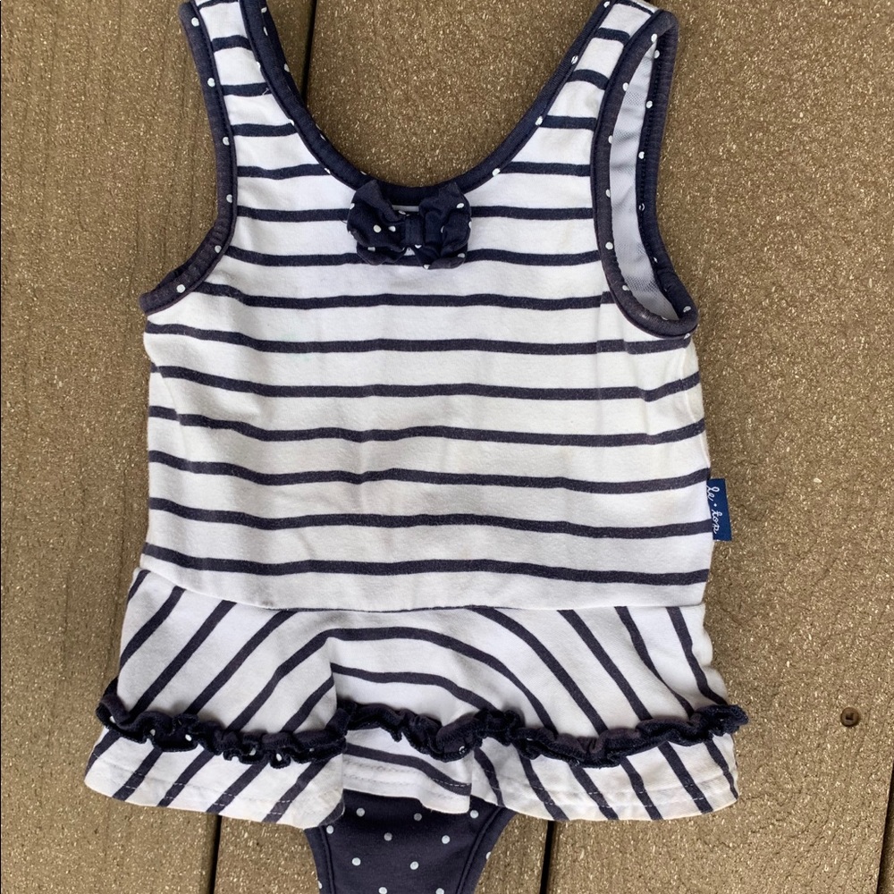 Girl’s Nautical Bathing Suit ⚓️